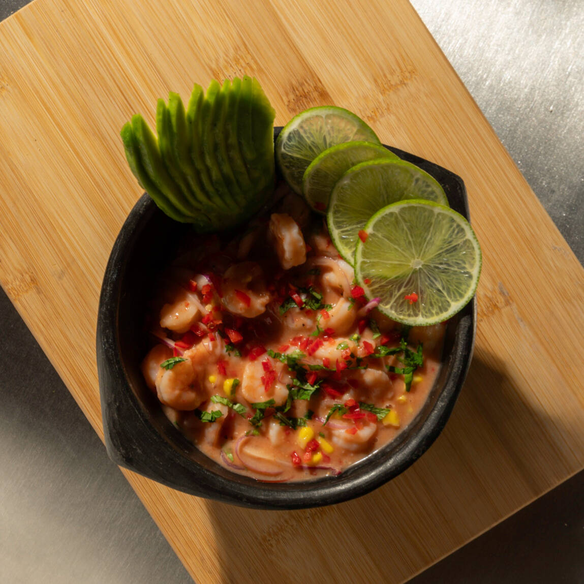 Ceviche de Camarón 12 Oz