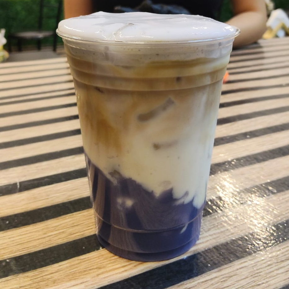 Taro Coffee Latte
