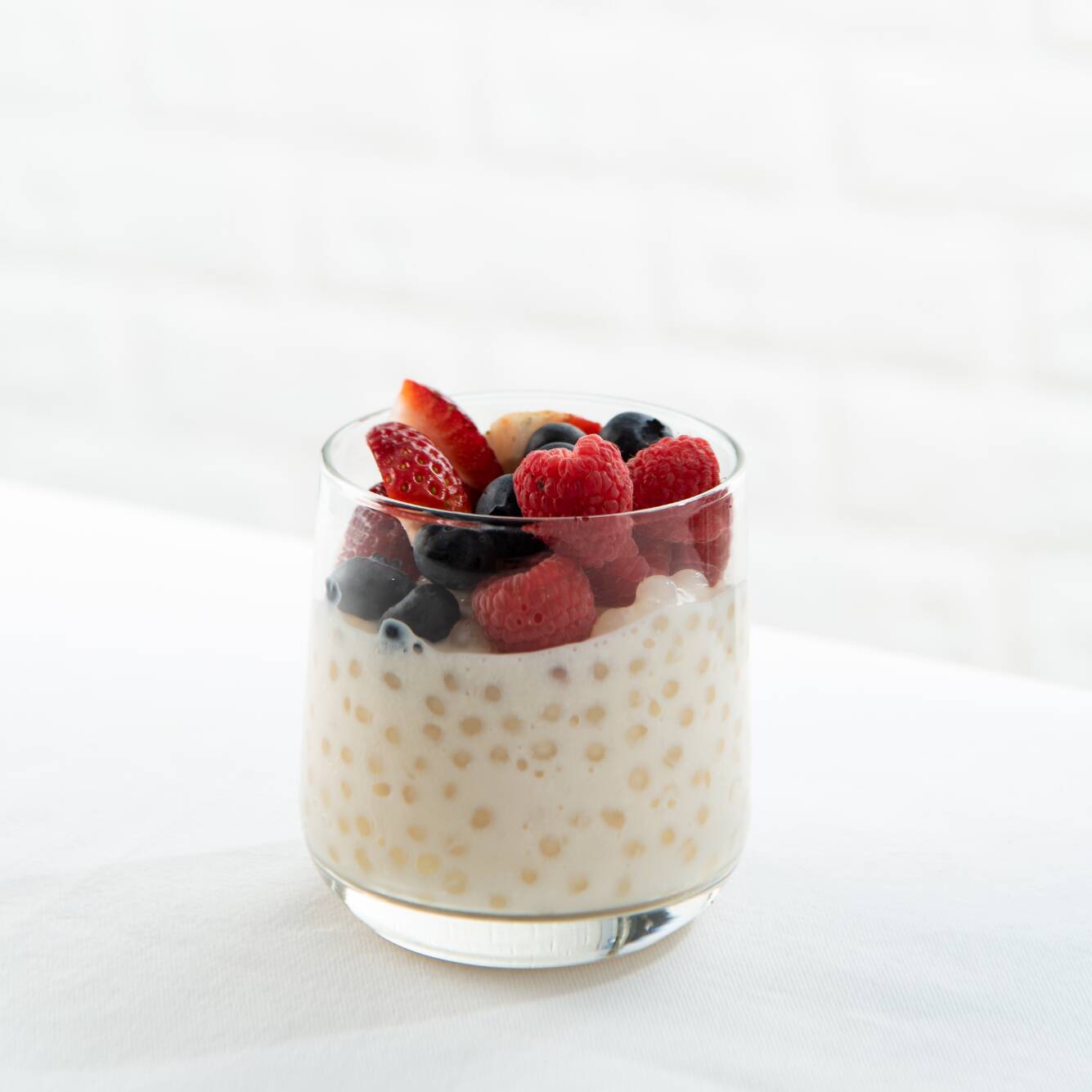 Tapioca con Fruta