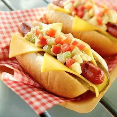 Hot Dog Hawaiano