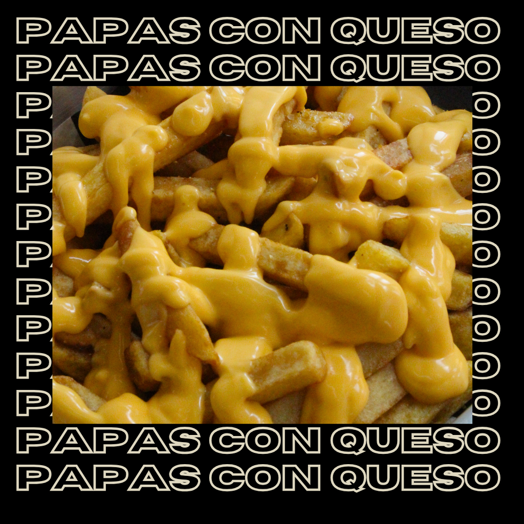 PAPAS CON QUESO APARTE