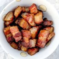 Porção adicional de bacon aprox 50 g