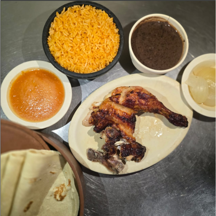 ¼ de Pollo Asado