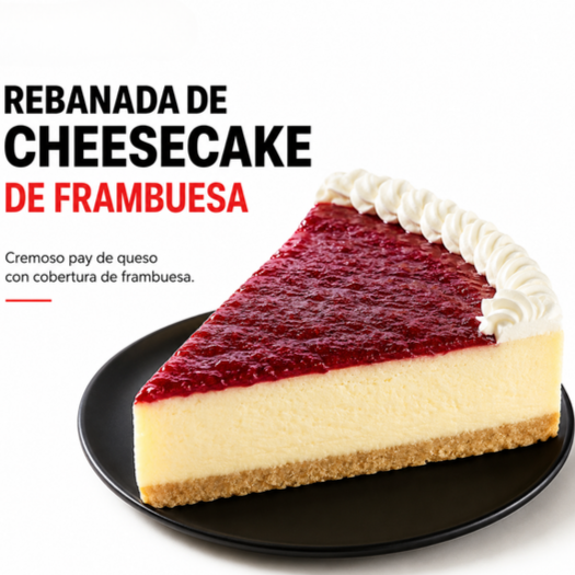 Cheesecake Frambuesa