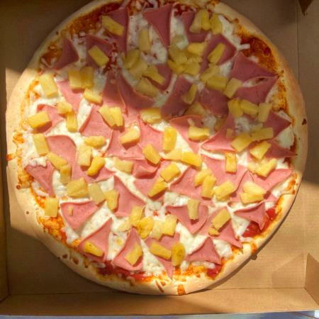 Pizza Chica Hawaiana