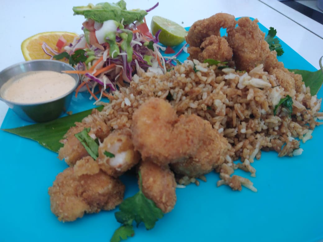 Camarones Empanizados