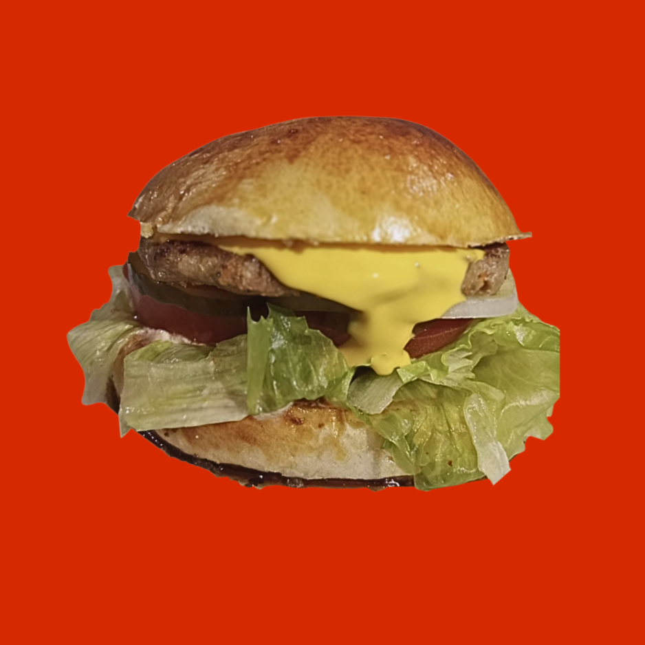 Hamburguesa clásica + papas