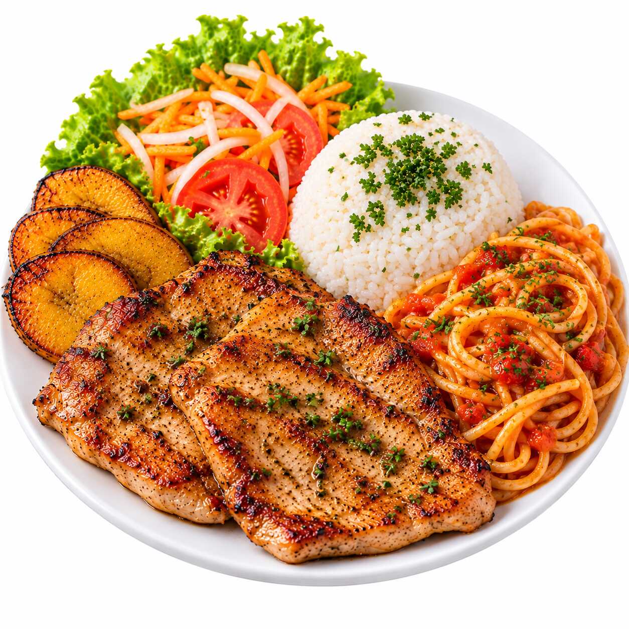 Almuerzo – Filetes de Cerdo