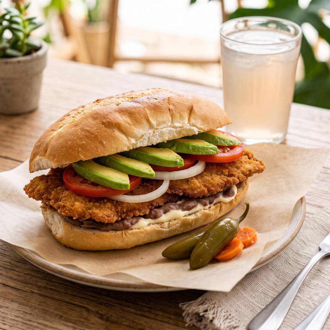 Torta de Milanesa Cerdo