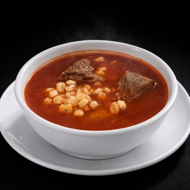 POZOLE MACIZA CON GRANO (ROJO DE PUERCO)