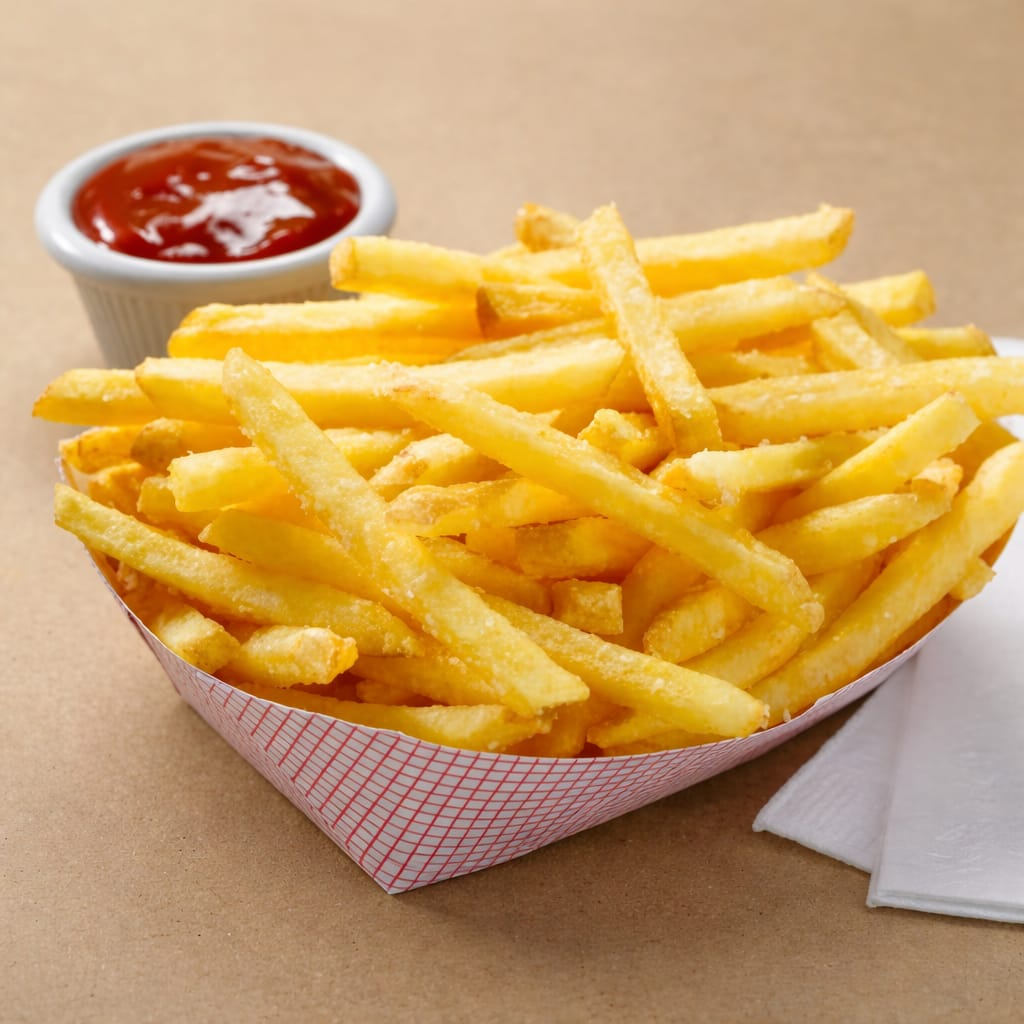 Papas a la Francesa con Cátsup