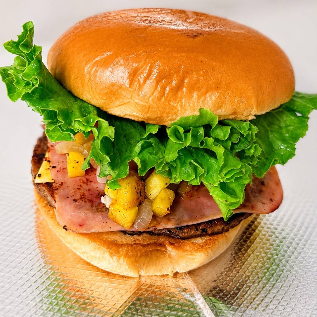 Hamburguesa Choripiña + Papas a la Francesa