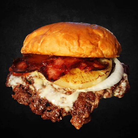 Hamburguesa Hawaiana Sencilla