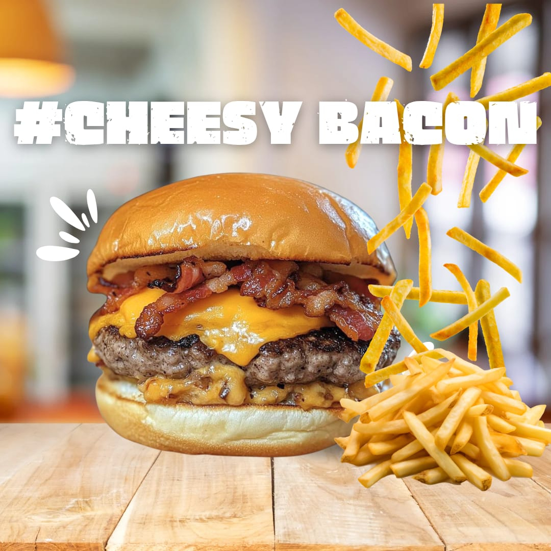 Cheesy Bacon con Papas