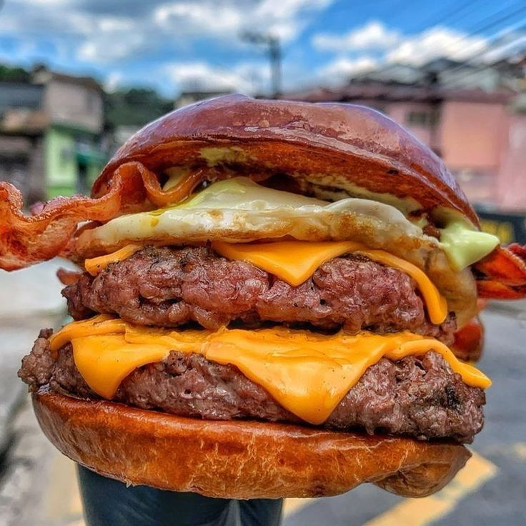 HAMBURGUESA DOBLE CARNE DE RES