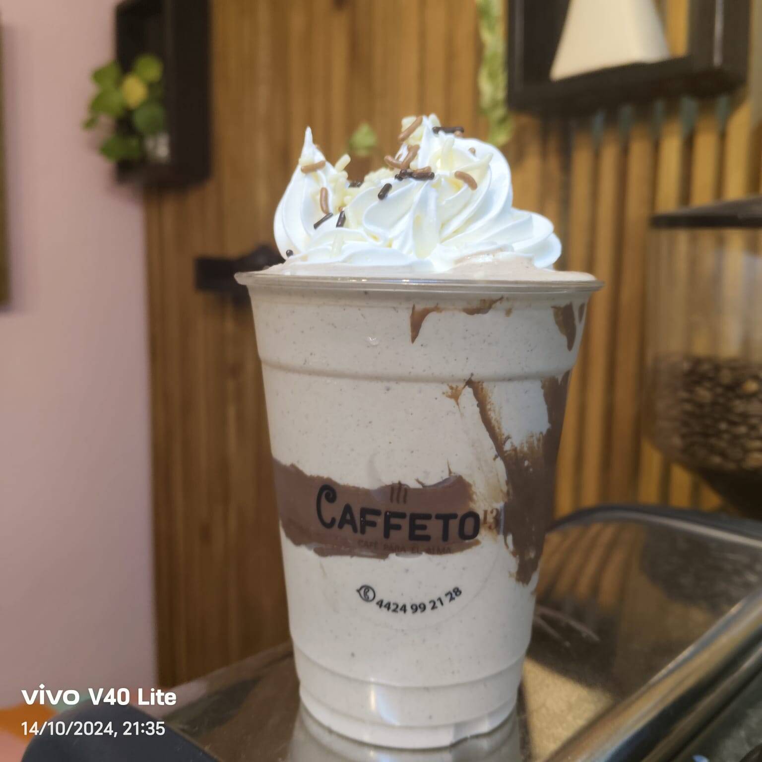 malteada de nutella