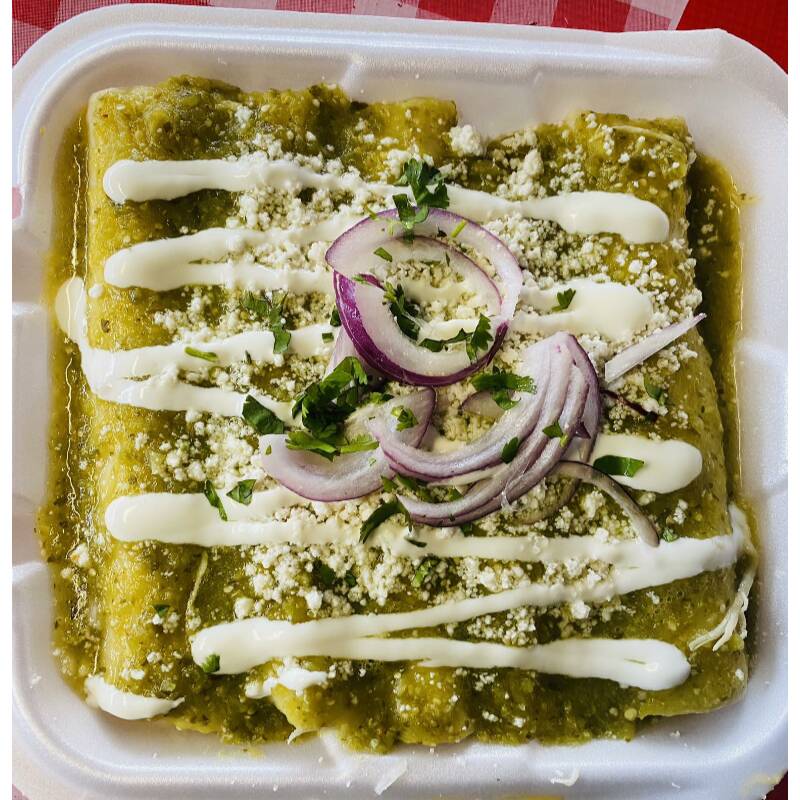 Enchiladas Verdes