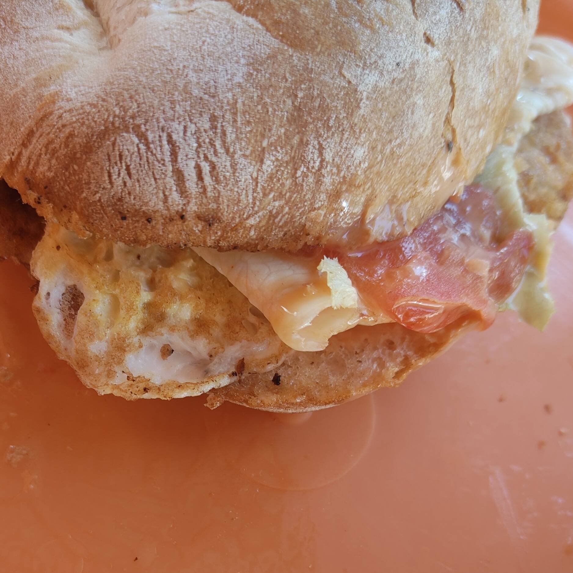 Torta de Milanesa Con Huevo