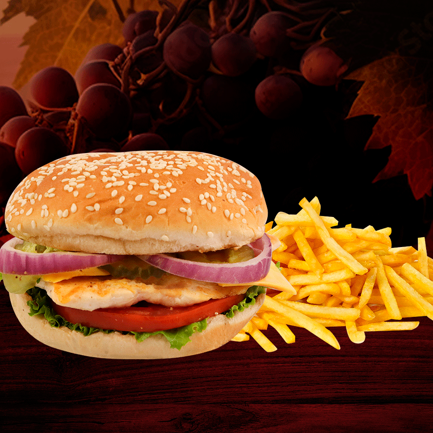 Hamburguesa de Pollo C