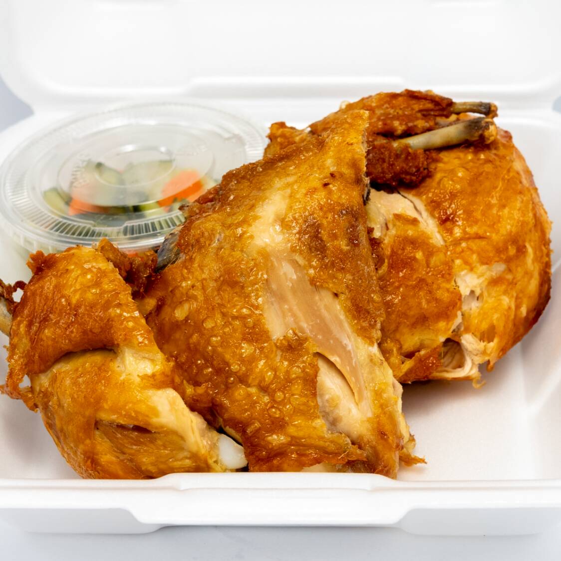 Medio Pollo Frito