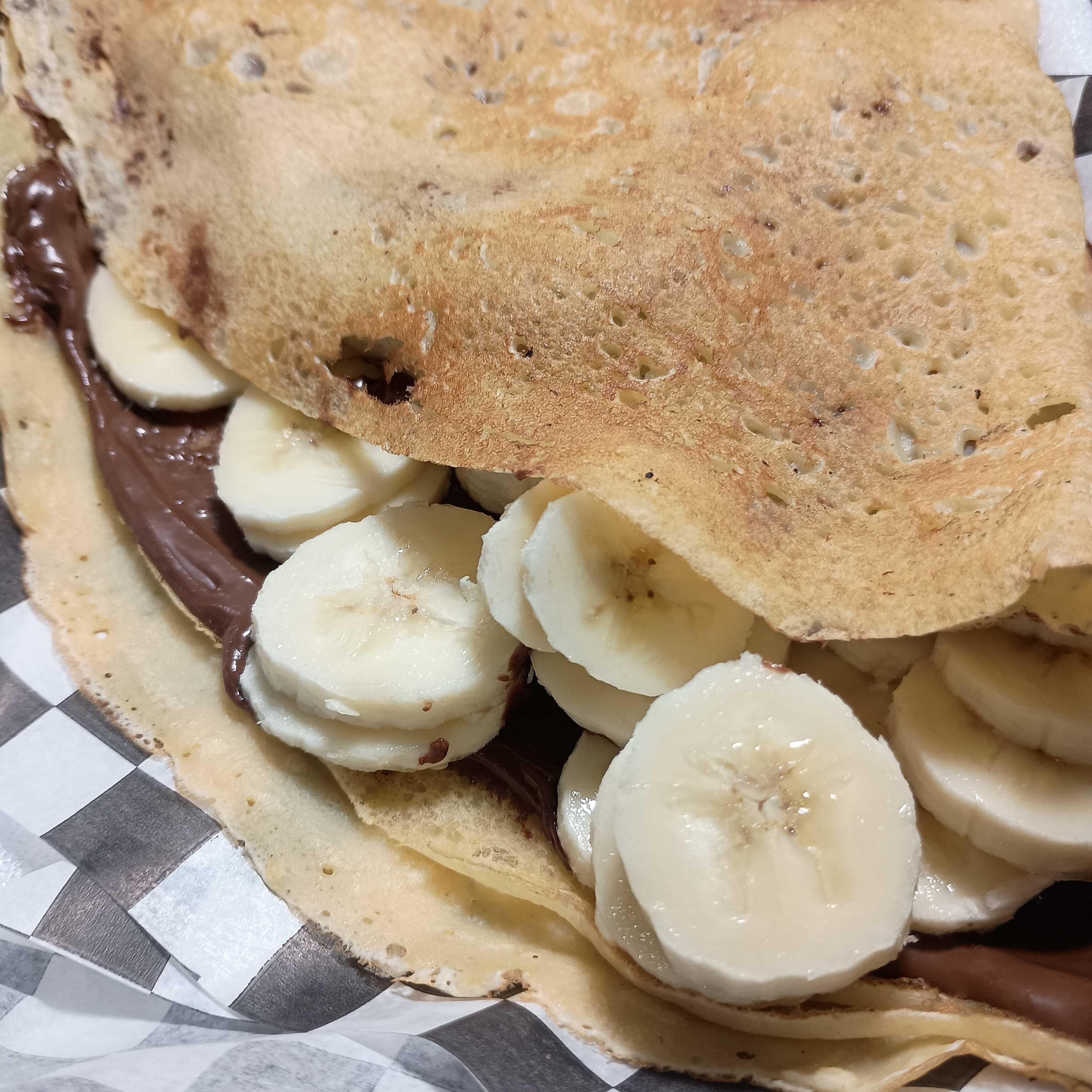 nutella y platano