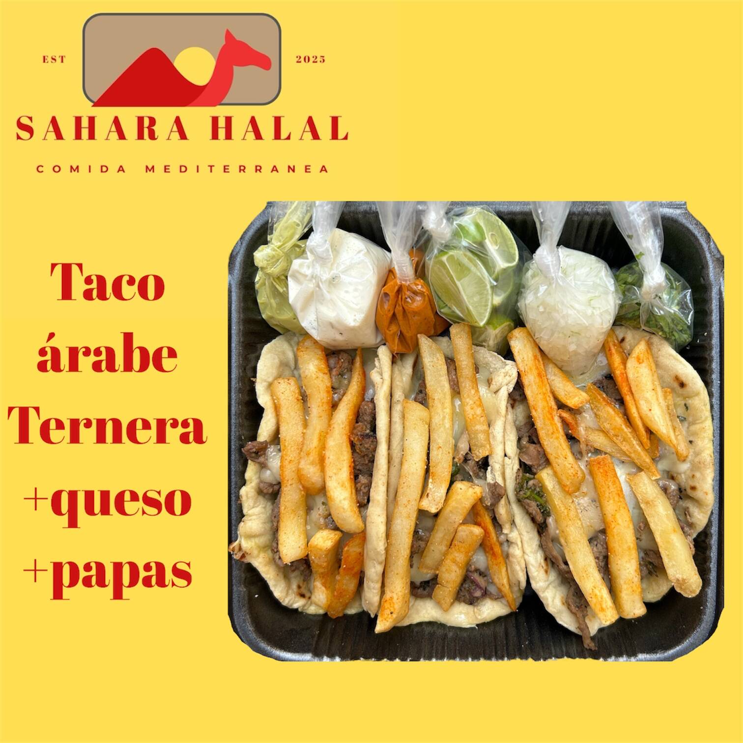 Taco Arabe Ternera