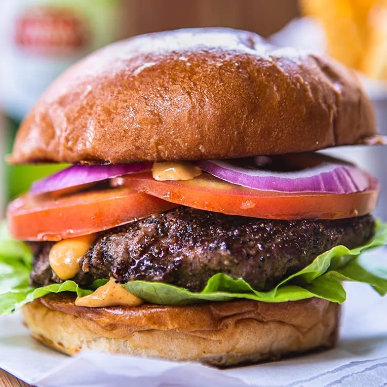 Combo Hamburguesa La Rola + Papas + Bebida