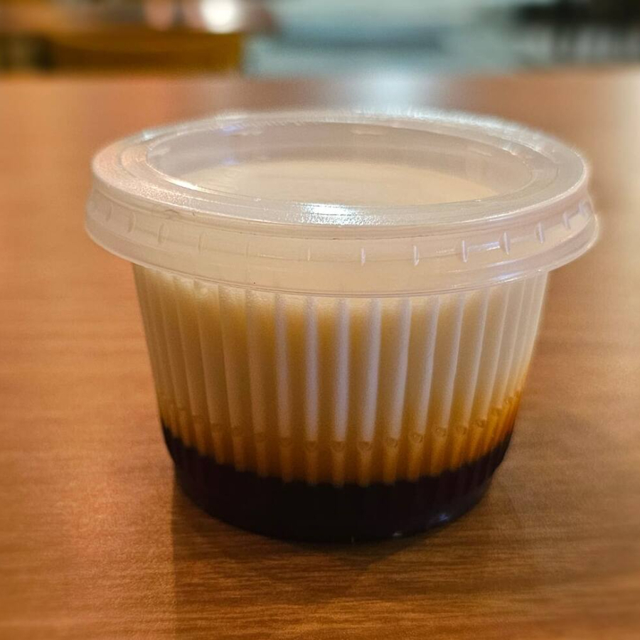 Mini Pudim Gelado.