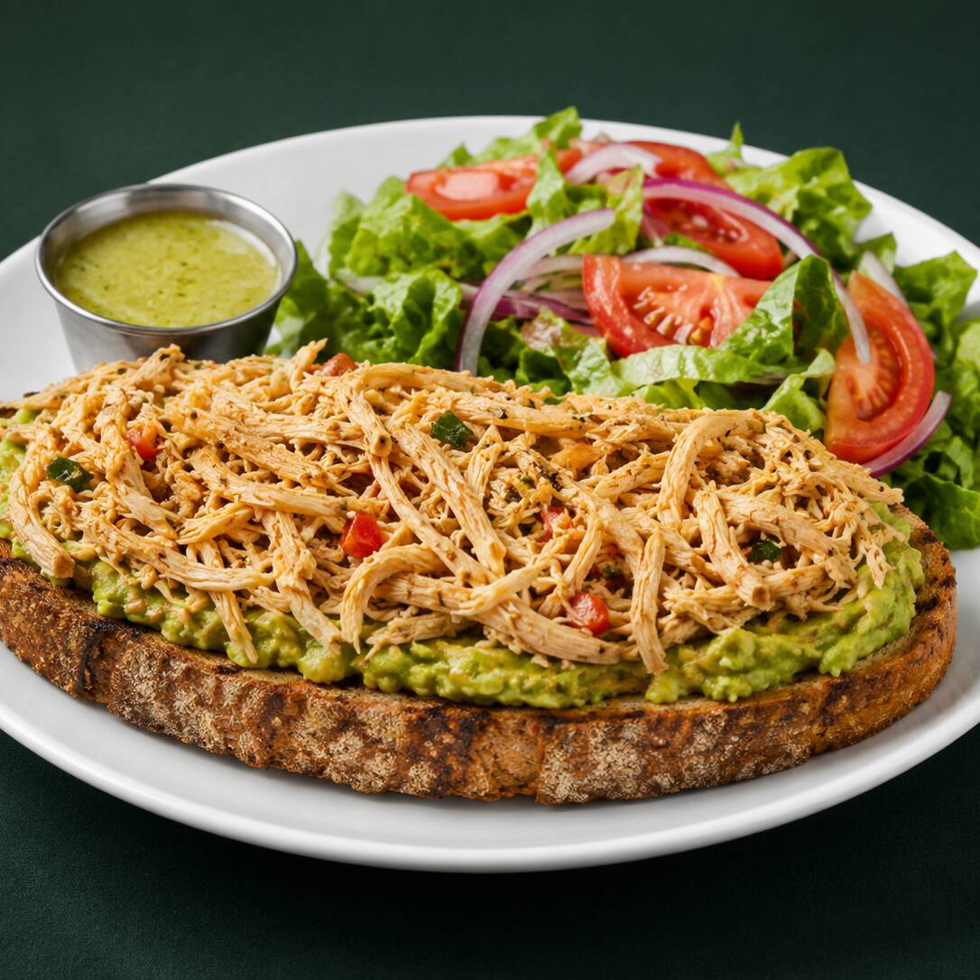 Avocado Toast con Pollo