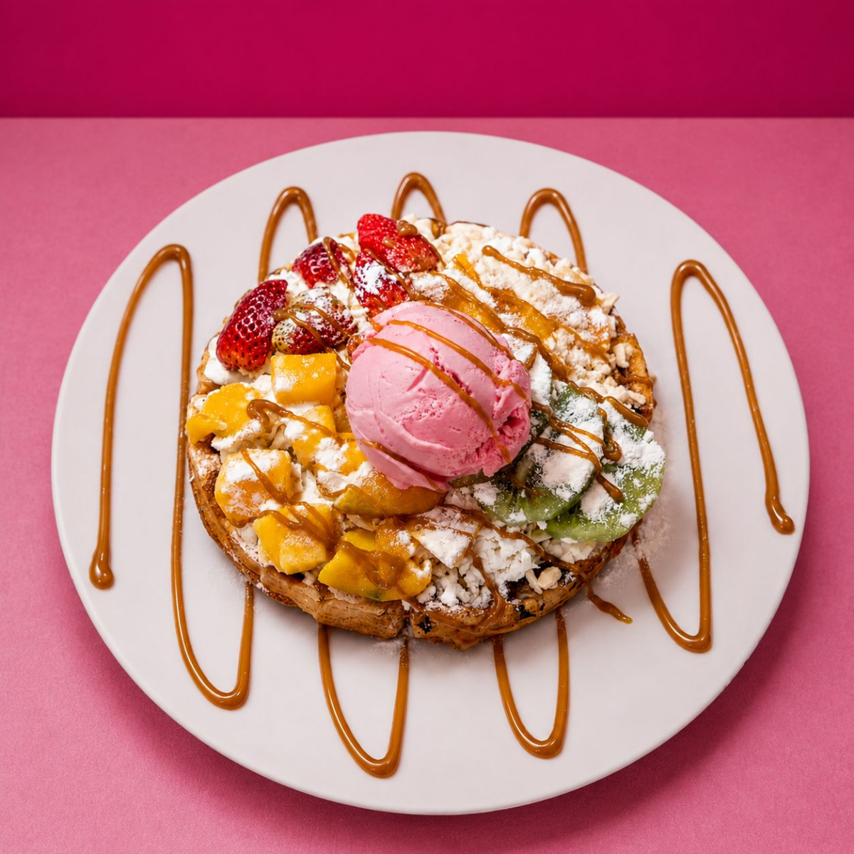 Waffle Fruta