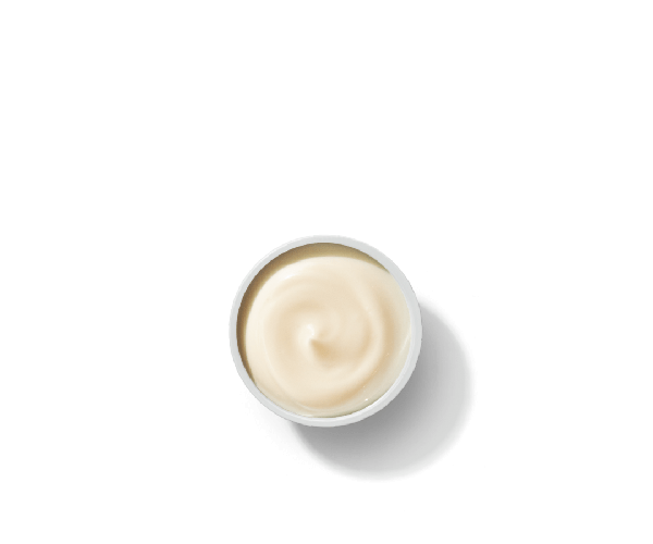 Delicioso molho de alho.