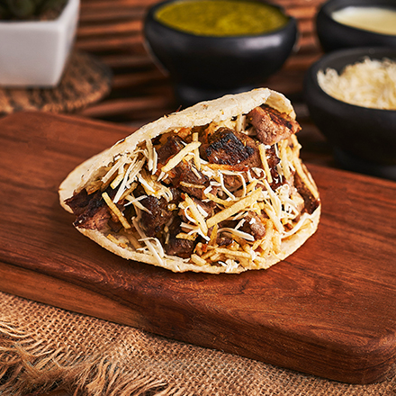 Arepa Carne