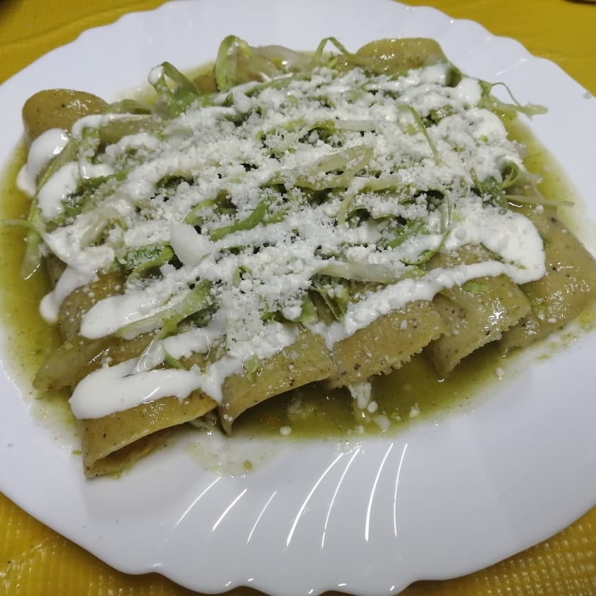 Enchiladas Verdes