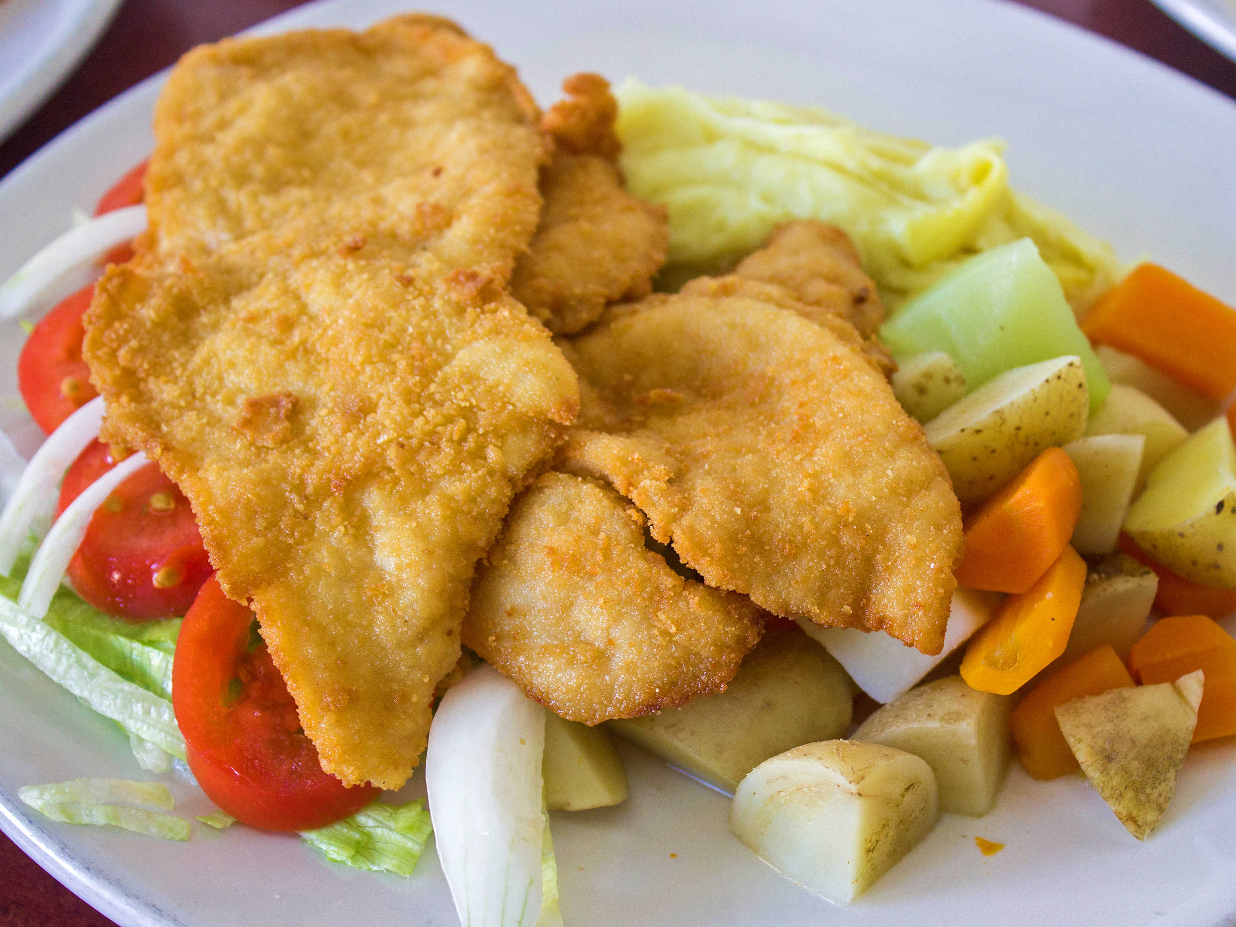Milanesa de Pollo Empanizada + Pepsi 400ml