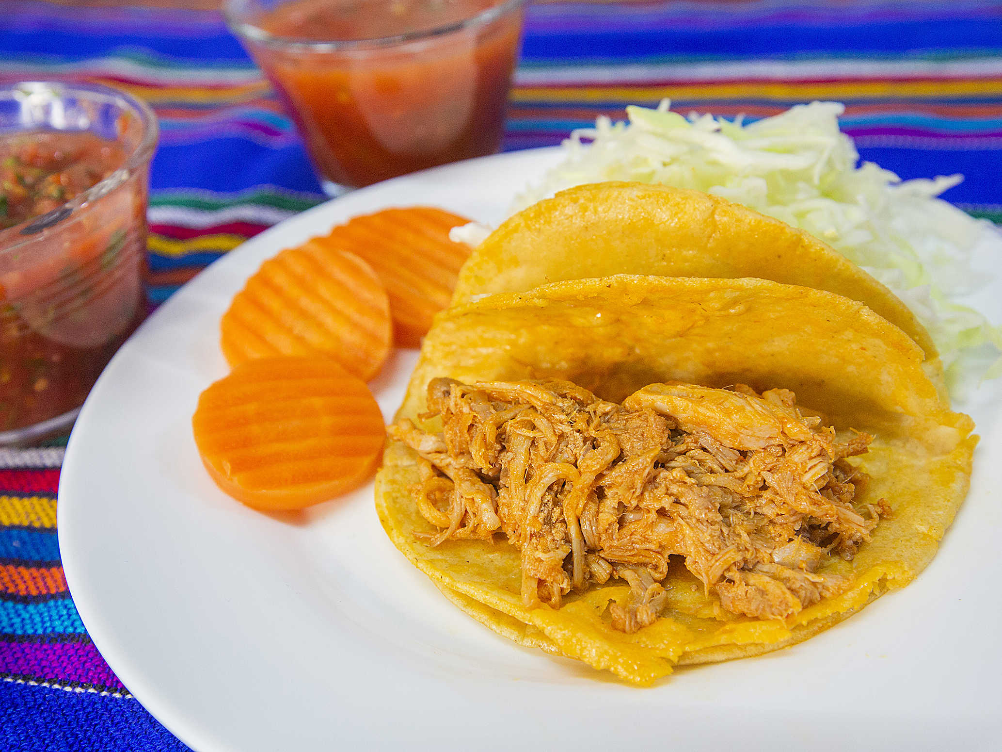 Taco de Carne Deshebrada