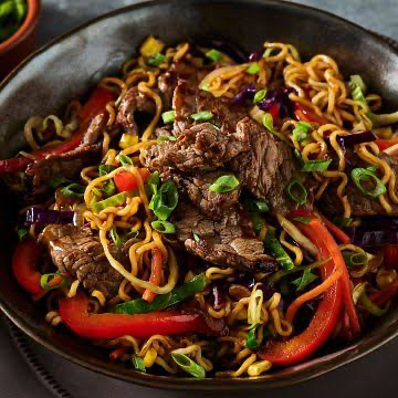 Yakisoba de Res