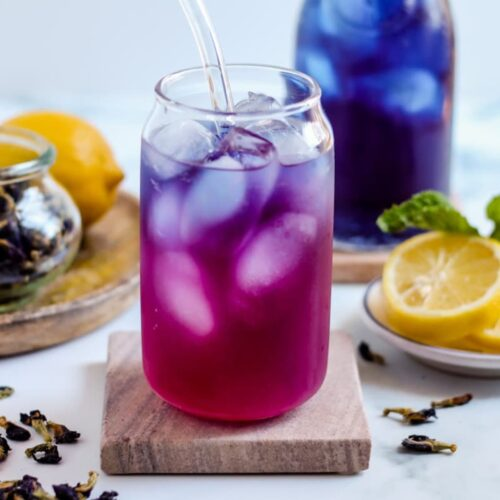 Butterfly Pea Bubble Tea