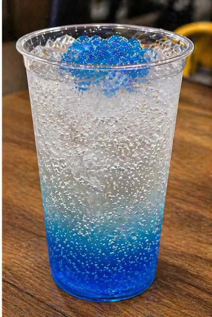 soda de curacao azul