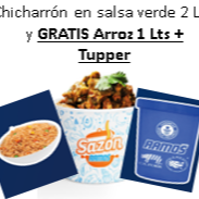 Chicharrón en Salsa Verde2 Lts Combo Promoción