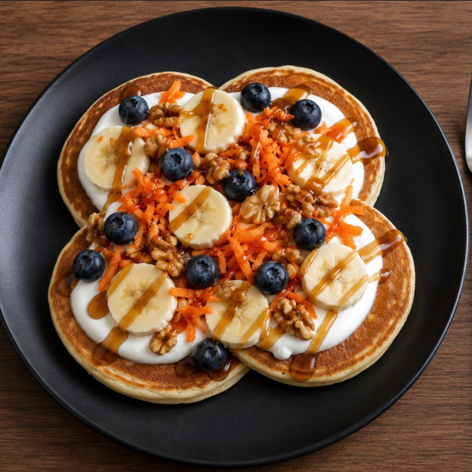 PAN CAKES ZANAHORIA