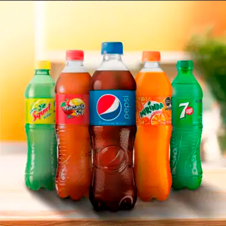 PEPSI Sabores (Mirianda, 7up, Squirt y Sol)400ml