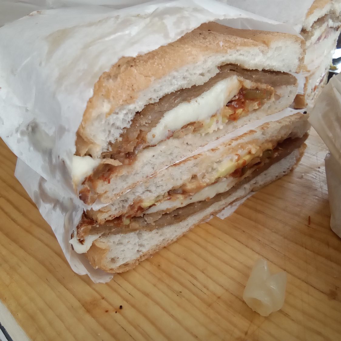 Milanesa con queso
