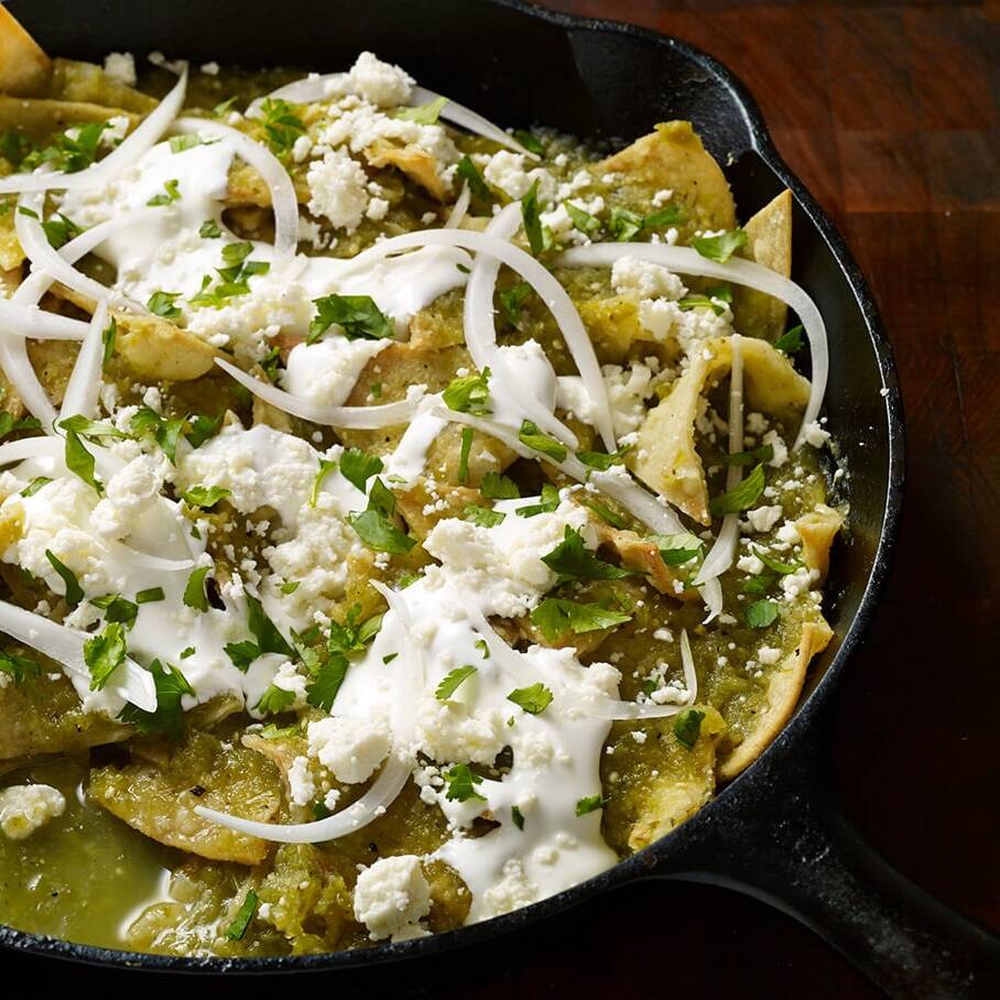 Chilaquiles Con Pollo Chicos Promocion