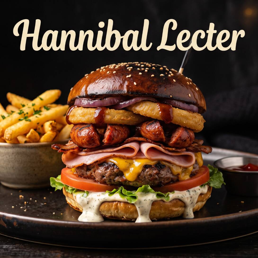 Hamburguesa Hannibal Lecter
