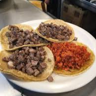 Taco de Campechana (bisteck/chorizo)