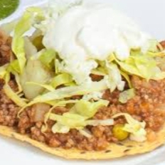 Tostadas de Picadillo