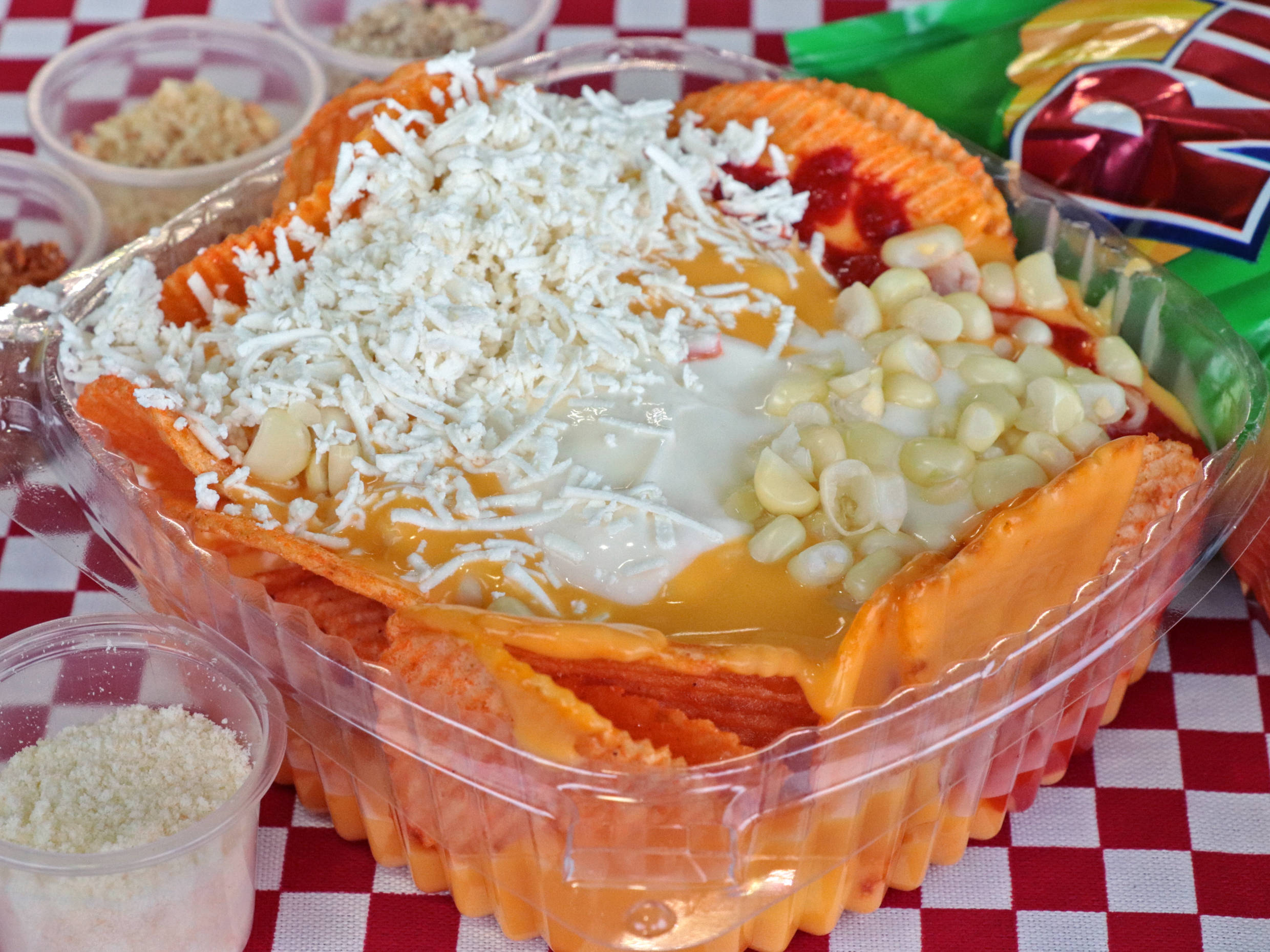 Rufles con Elote
