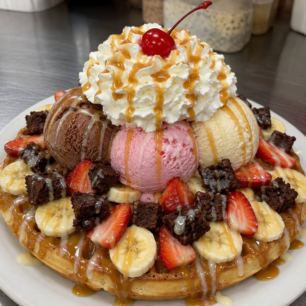 Waffle Especial Moka