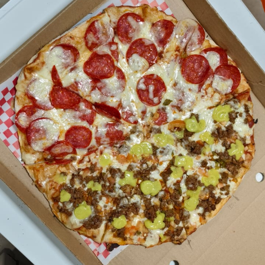 Pizza Mediana Sabores