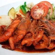Camarones enchipotlados